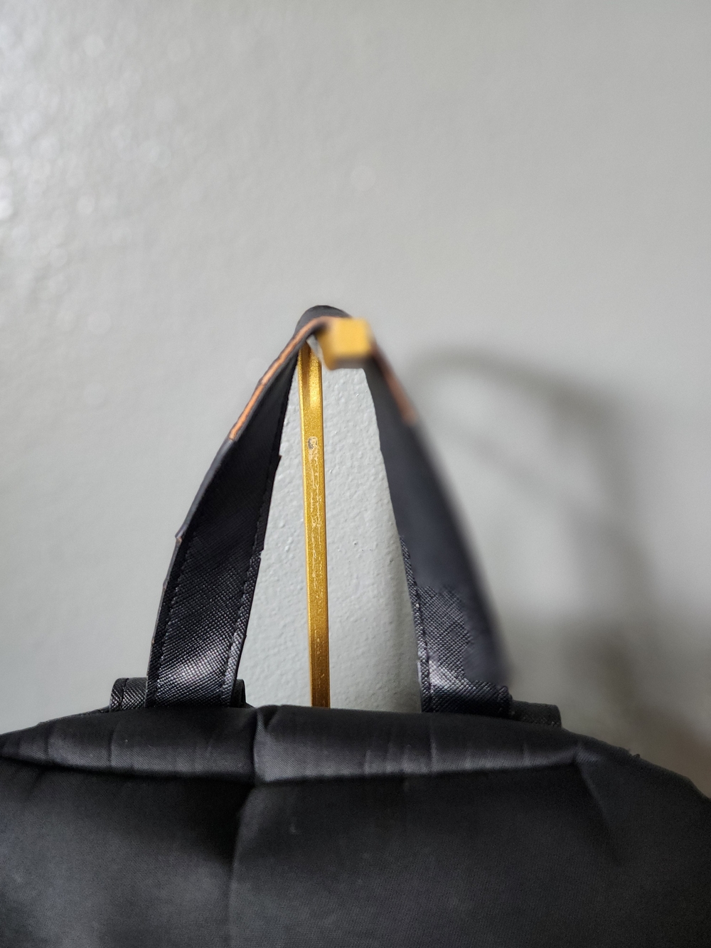 Prada Black Nylon Backpack Triangle Logo Zip Backpack Made in Italy - Picture 6 of 12